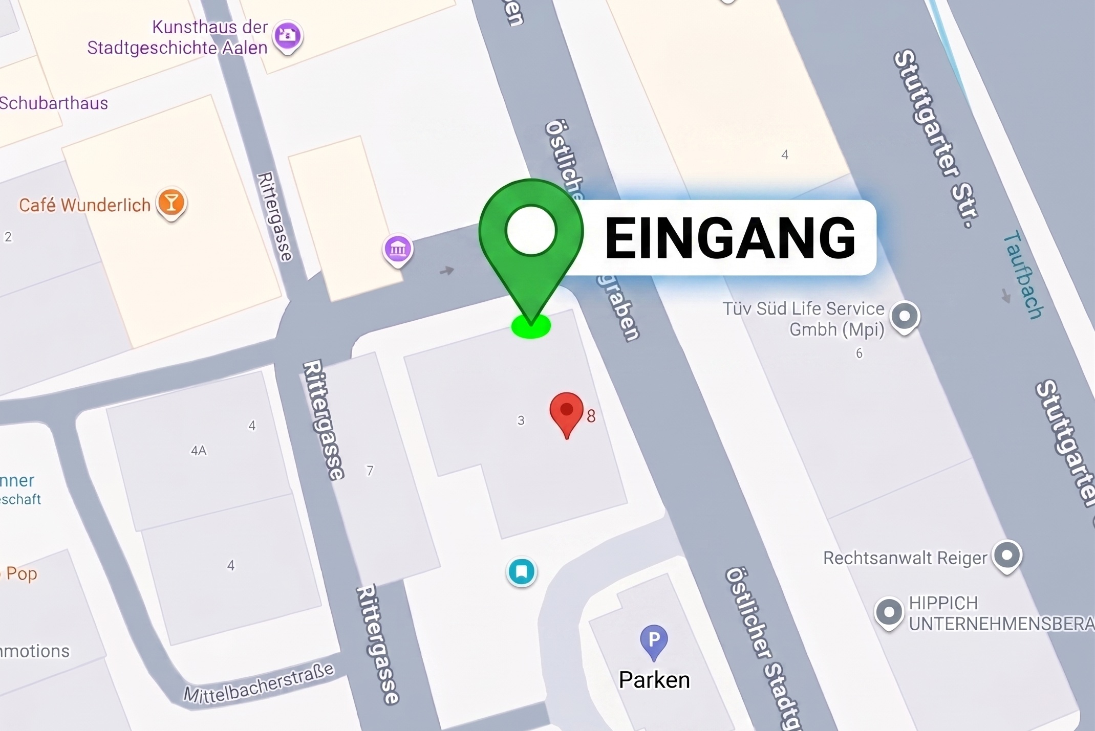 Maps Eingang Kuehn