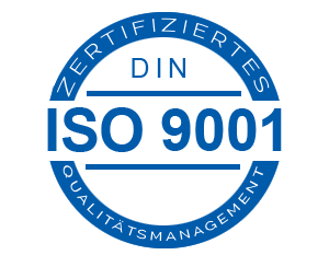 Logo Din Iso 9001 Blue